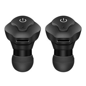 1 Pair True Wireless Earbuds CSR V4.2 In-ear Stereo Headsets IP44 Waterproof Apt-X TWS Headphones Noise Cancelling With Mic For Business Driving Walki