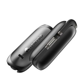 Bluetooth Headset - High Sound Quality Wireless Binaural Mini In-ear Sports Noise Cancellation (Option: black)