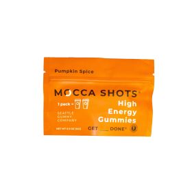 Mocca Shots Energy Gummies with Caffeine (Option: 12Pack  Pumpkin Spice)