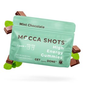 Mocca Shots Energy Gummies with Caffeine (Option: 12Pack  Mint Chocolate)